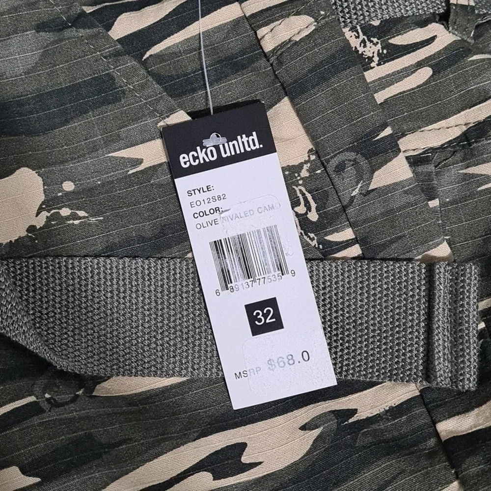 Ecko‎ Unltd Camo Cargo Shorts Size 32 NWT - Picture 4 of 9